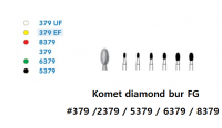Komet diamond bur FG #379 / 2379 / 5379 / 6379 / 8379