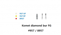 Komet diamond bur FG #957 / 8957