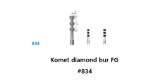 Komet diamond bur FG #834