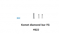 Komet diamond bur FG #822