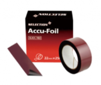 Selection-E Articulating Foil Roll 셀렉션 교합지 호일 양면 롤형 12μ Black/Red (#481043)